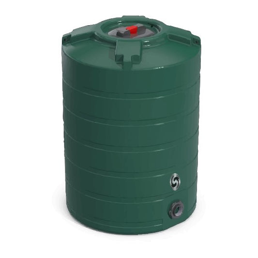 100 Gallon Green Vertical Water Tank