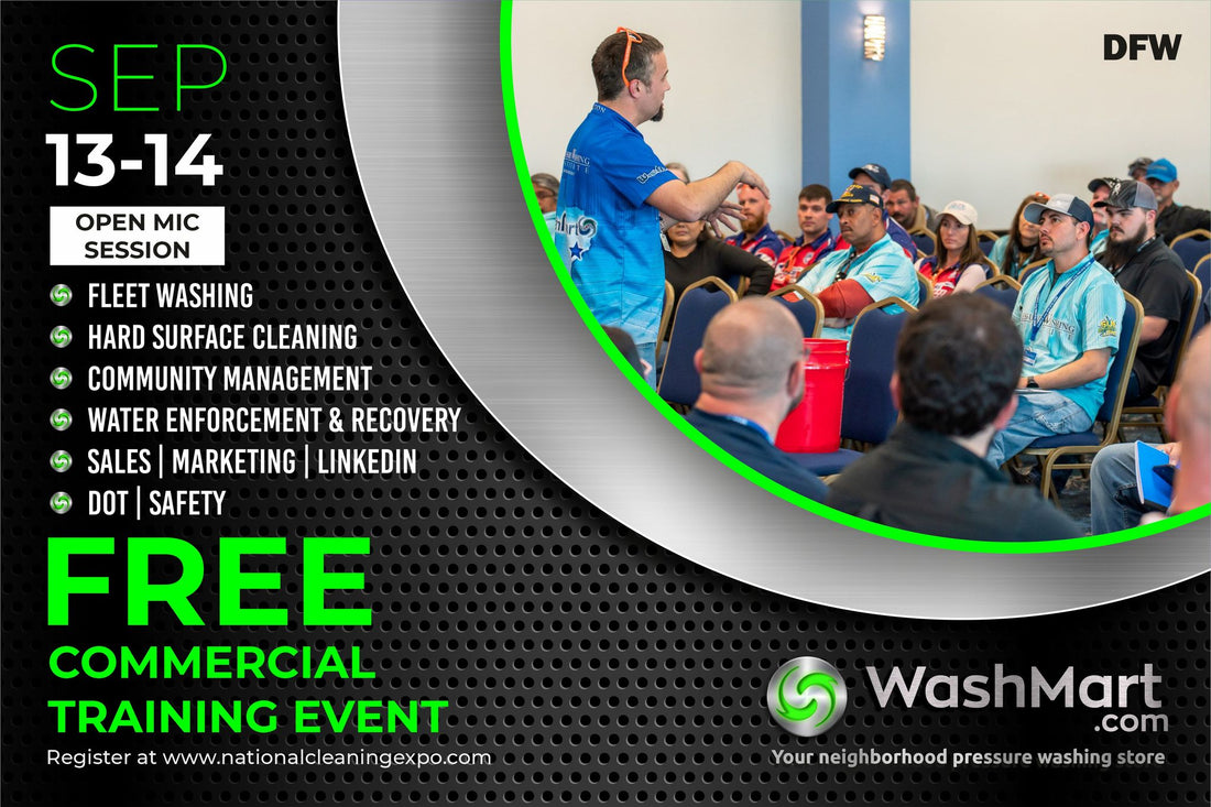 WashMart Event DFW 2022 - Free Commercial Cleaning