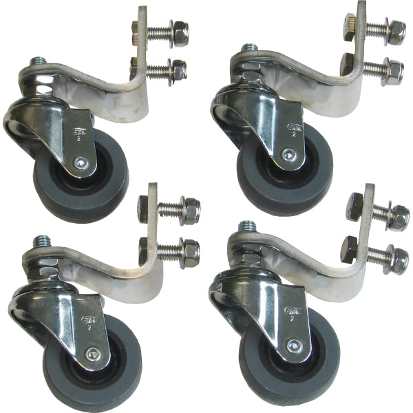 General Pump Caster Wheel Kit for Hammerhead Surface Cleaners - Washmart